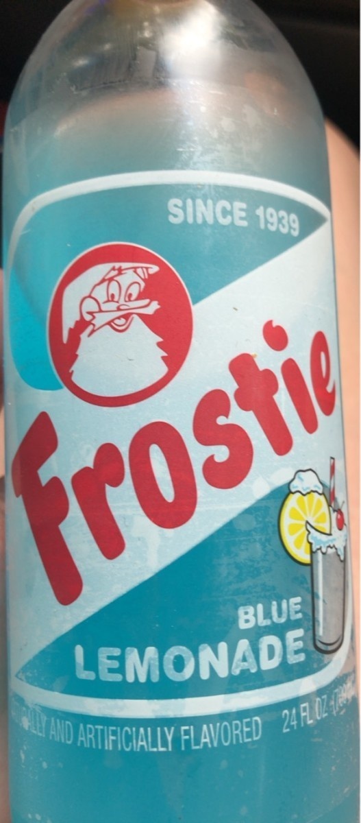 Frostie Blue Lemonade bottle